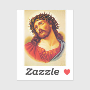 Jesus Christ Thorn Crown Vintage Art painting