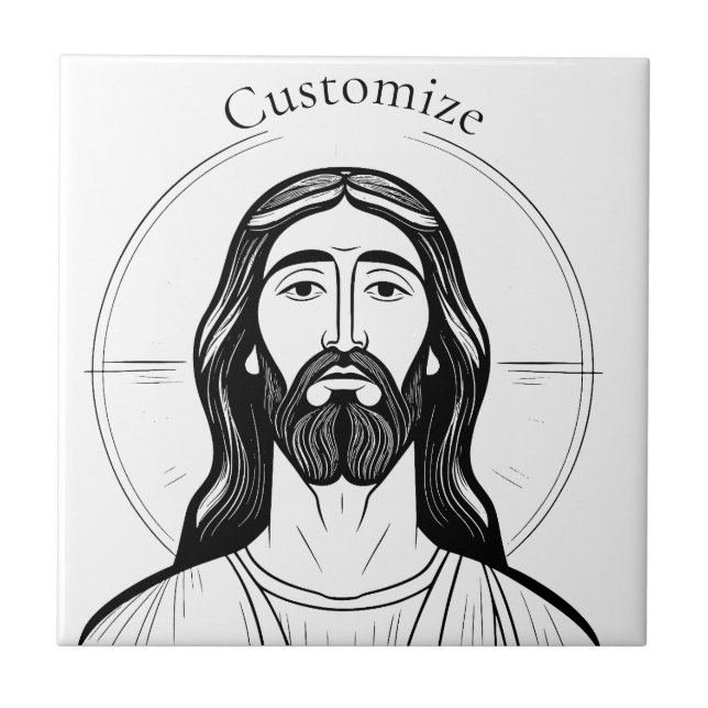 Jesus Christ Thunder_Cove Tile (Front)