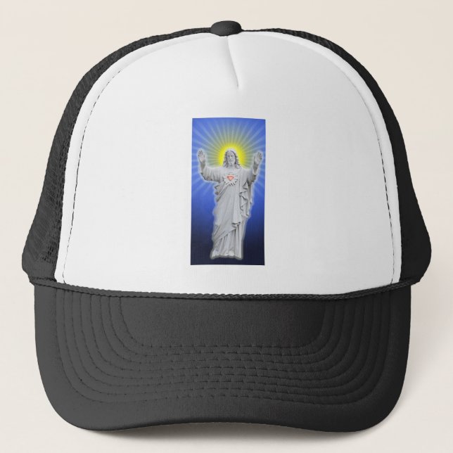 Jesus Christ Trucker Hat (Front)