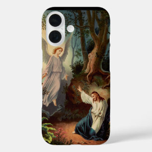 Jesus Christ with angel iPhone 16 Case