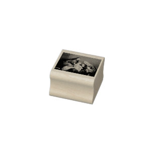 Jesus Christ with Children Premium Fine Art Rubber Stamp