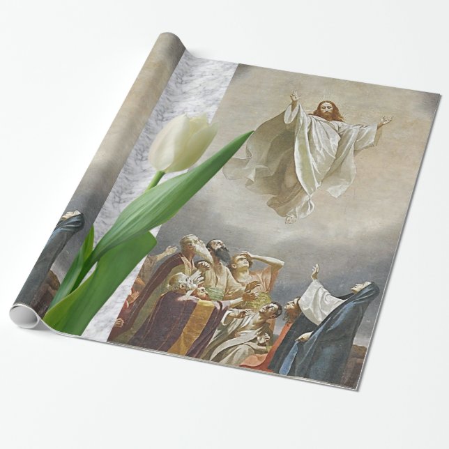 Jesus Christ Wrapping paper (Unrolled)