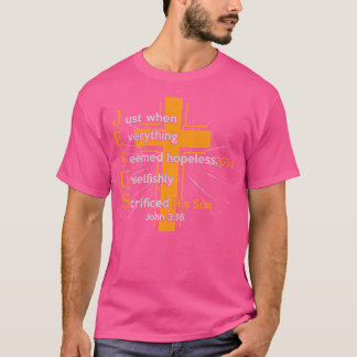 Jesus Christian Faith John T-Shirt
