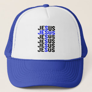 Jesus Christian God Son Easter Faith Christian Trucker Hat