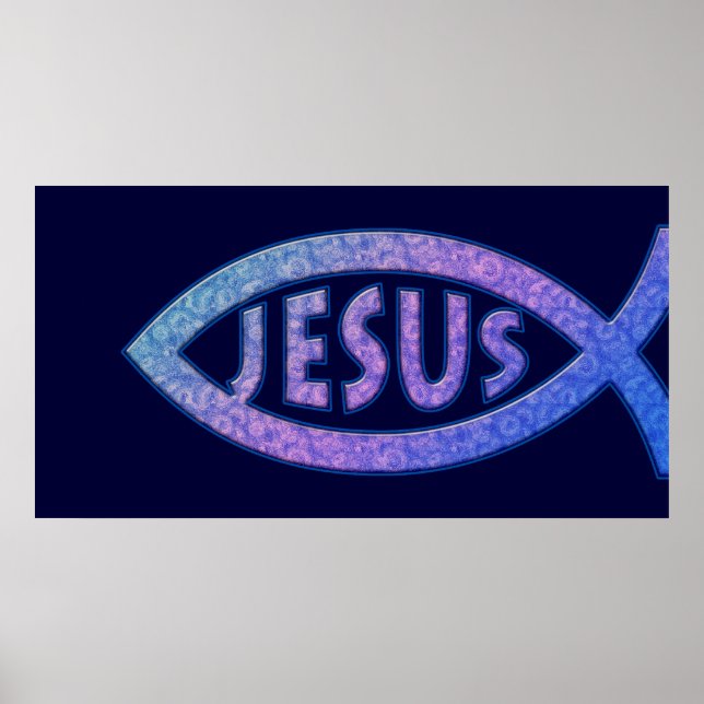 Jesus  - Christian Poster (Front)