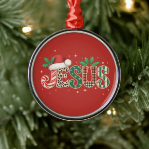 Jesus Christian Religious Saying Faith Bible Verse Metal Tree Decoration