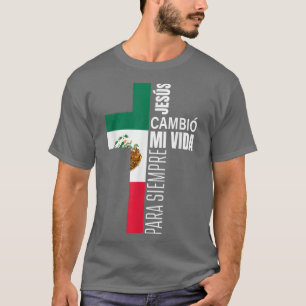 Jesus Christian Spanish Gifts Dad Fathers Day Meic T-Shirt