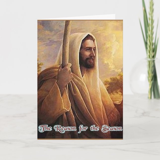 Jesus Christmas card (Front)