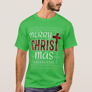 Jesus Christmas Christ Ugly Christmas retro T-Shirt