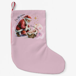 Jesus Christmas Christian Gift Holiday Small Christmas Stocking