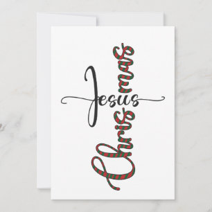Jesus Christmas Greeting Card