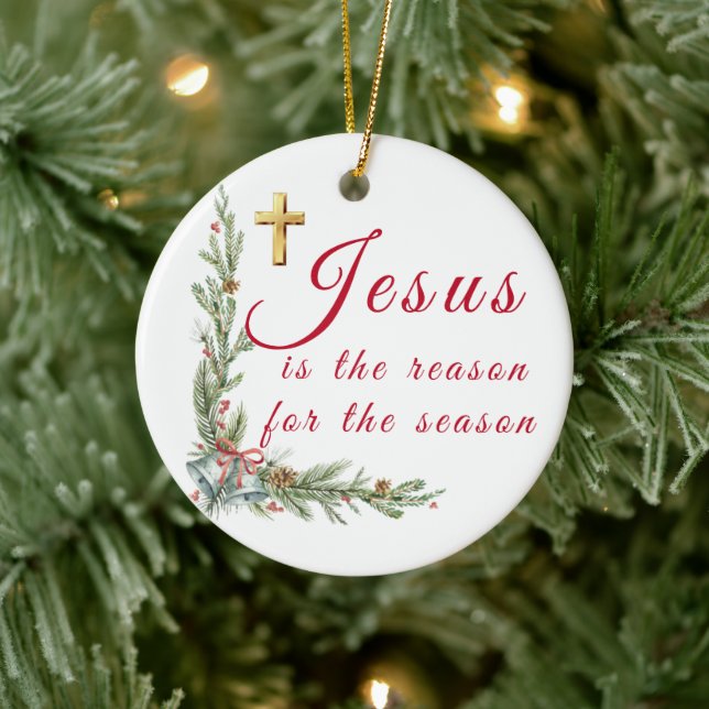 Jesus Christmas ornament (Tree)