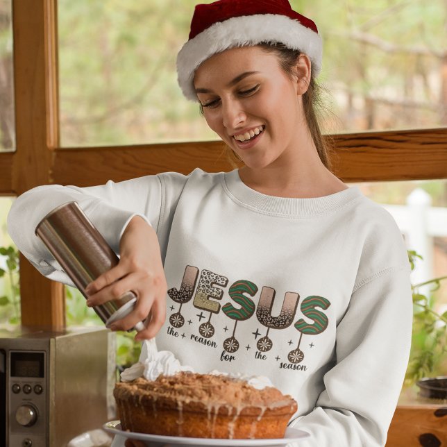 Jesus christmas sweatshirt (modern christmas sweatshirt, christmas sweatshirts, christmas sweatshirt, sweatshirt chirstmas)