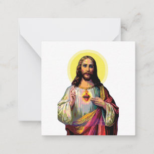 Jesus Christus in Pop Art Style  Card