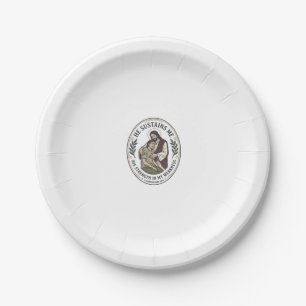 Jesus Chronic Illness Encouragement T-Shirt Inspir Paper Plate