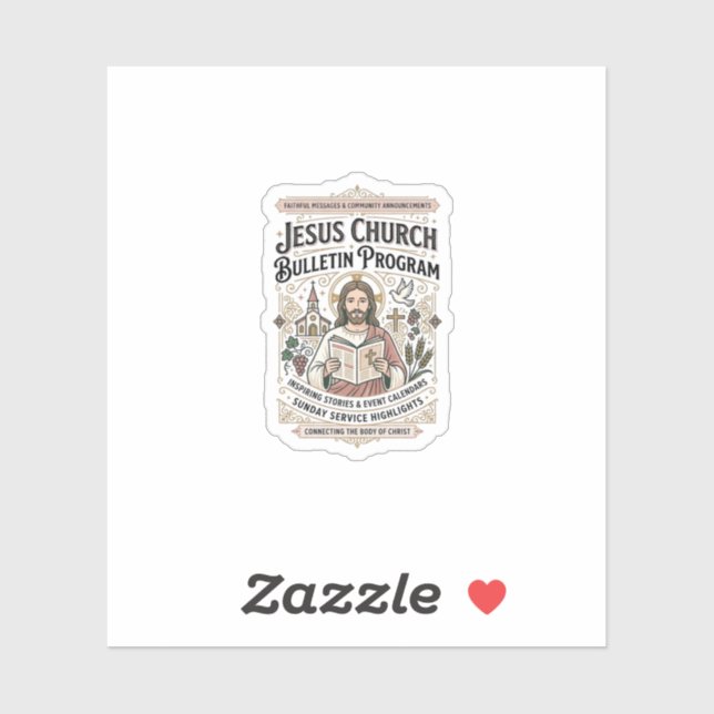 Jesus Church Bulletin Program Jesus Church Bulleti (Sheet)