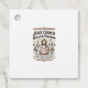 Jesus Church Bulletin Program Jesus Church Bulleti Favour Tags