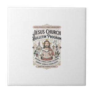 Jesus Church Bulletin Program Jesus Church Bulleti Tile