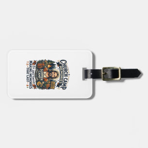 Jesus Church Camp VBS Nostalgia Shirt Faith Based Luggage Tag