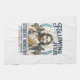 Jesus Church Merch Youth Camp Style Shirt Faith Ba Tea Towel