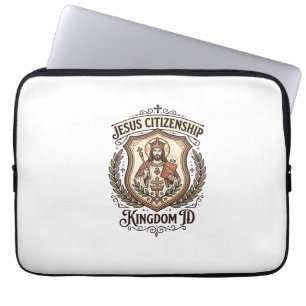 Jesus Citizenship Kingdom ID Jesus Citizenship Kin Laptop Sleeve
