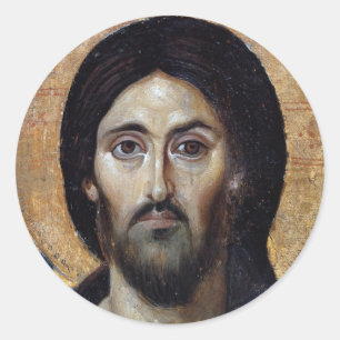 Jesus Classic Round Sticker