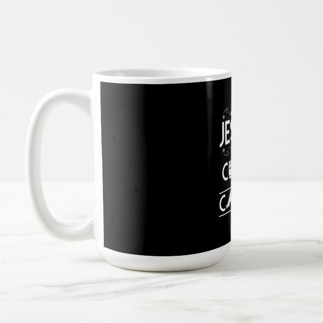 Jesus Coffee And Camping Mug (Left)