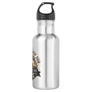 Jesus Coffee Shop Sign Without Coffee Focus Jesus 532 Ml Water Bottle