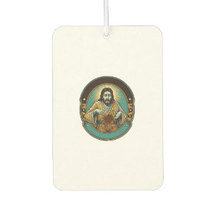 Jesus Coffee Stain Pants Before Meeting Office Wor Car Air Freshener