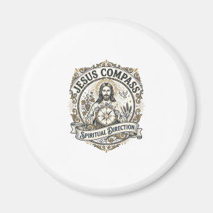 Jesus Compass Spiritual Direction Jesus Compass Sp Magnet