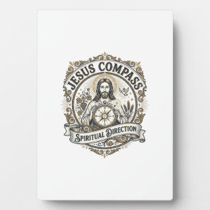 Jesus Compass Spiritual Direction Jesus Compass Sp Plaque