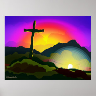 Jesus Conquers Death Poster
