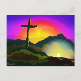 Jesus Conquers the Grave Postcard