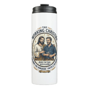 Jesus Construction Trades Shirt Christian Graphic_ Thermal Tumbler