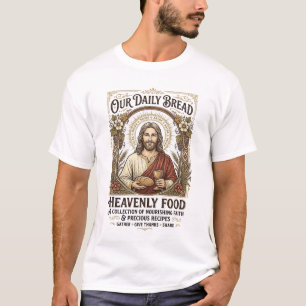 Jesus Cookbook Recipe Card Aesthetic Vintage Shirt