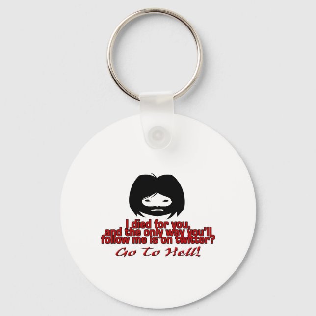 jesus copy.jpg key ring (Front)