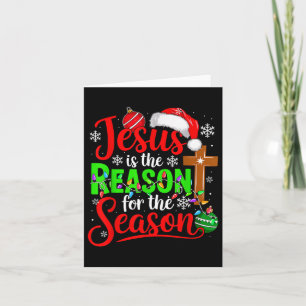 Jesus Costume Proud Reason For Season Christmas Sa Card