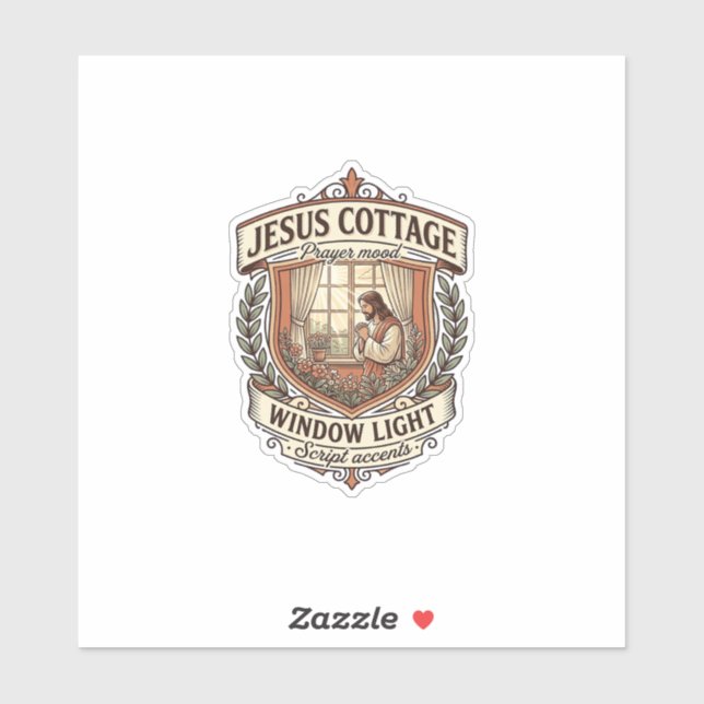 Jesus Cottage Window Light Jesus Cottage Window Li (Sheet)