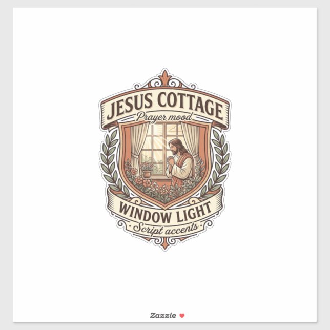 Jesus Cottage Window Light Jesus Cottage Window Li (Sheet)