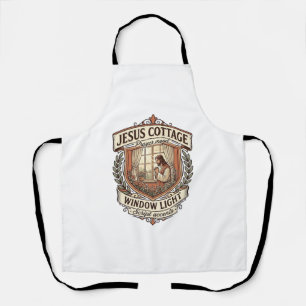 Jesus Cottage Window Light Jesus Cottage Window Li Apron