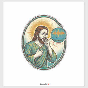 Jesus Coughing Mid Voice Note Audio Message Textin