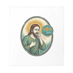 Jesus Coughing Mid Voice Note Audio Message Textin