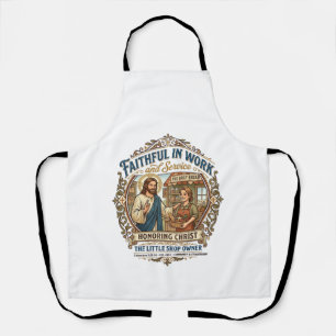 Jesus Craft Seller Etsy Maker Shirt Faith Based De Apron