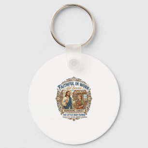 Jesus Craft Seller Etsy Maker Shirt Faith Based De Key Ring