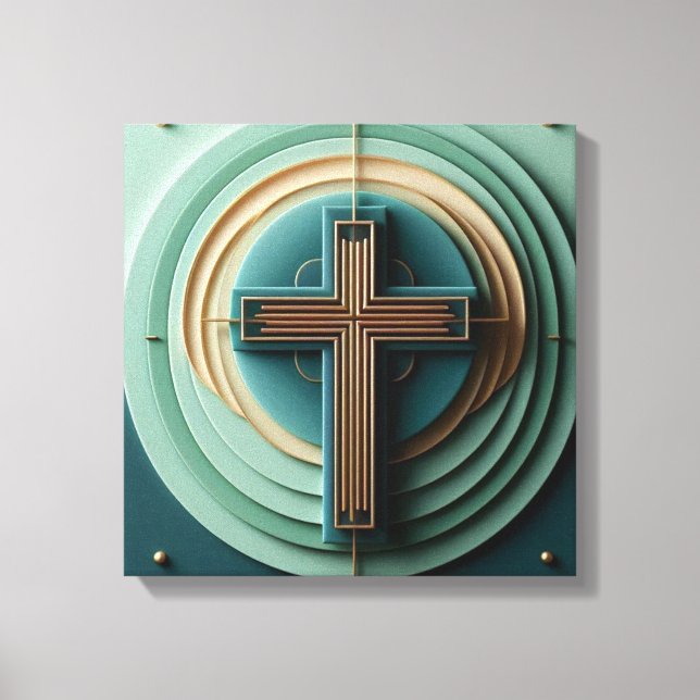Jesus Cross  Canvas Print (Front)