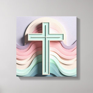 Jesus Cross  Canvas Print