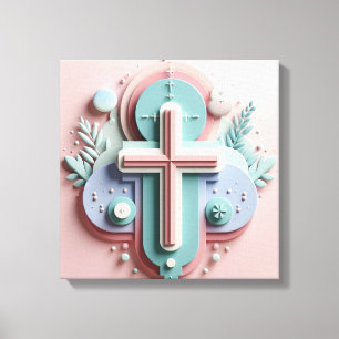 Jesus Cross  Canvas Print