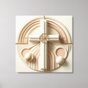 Jesus Cross  Canvas Print