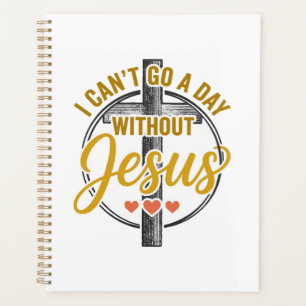 Jesus Cross Christian Typography Shirt Design_1 Planner
