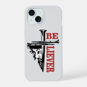 Jesus Cross Nail Design – Powerful Christian iPhone 15 Case